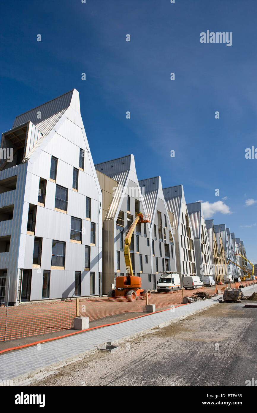 Incomplete Building Work Construction site with incomplete buildings and cranes hi-res stock ...