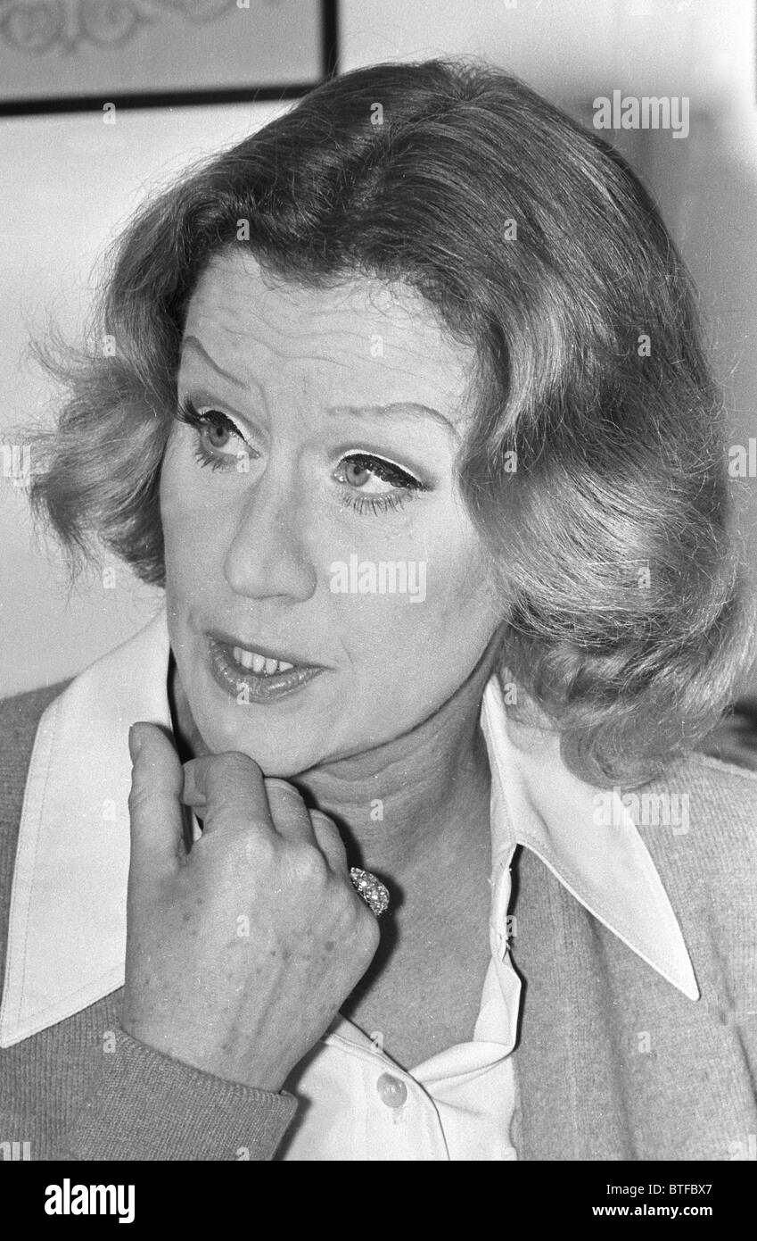 Margaret Leighton (26 February 1922 – 13 January 1976) was an English actress. She had an exquisite sense of grandeur Stock Photo