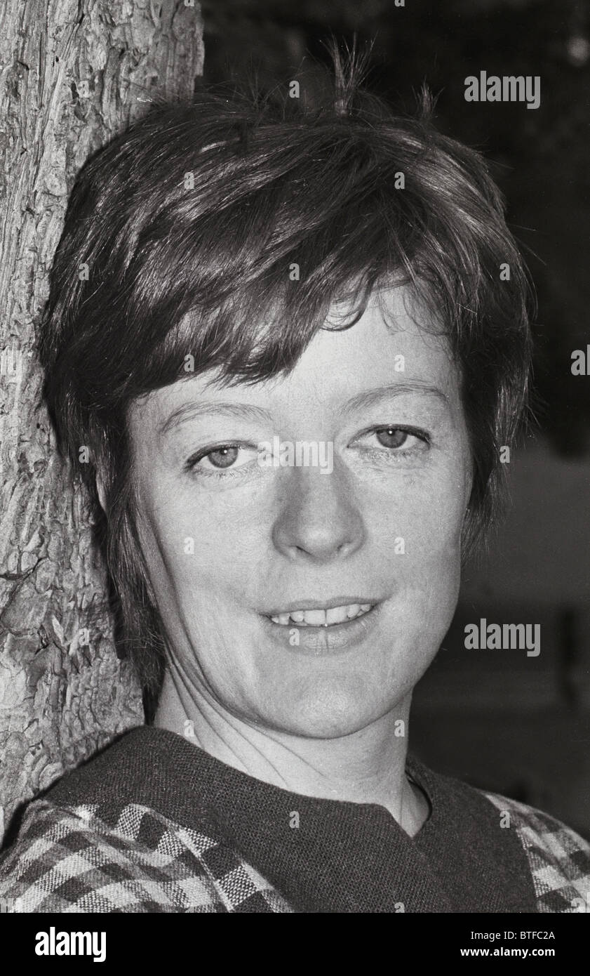 Dame Margaret Natalie Smith Stephens-Cross, DBE (born 28 December 1934), better known as Maggie Smith is a well known actress.From the archives of Press Portrait Service (formerly Press Portrait Bureau) Stock Photo