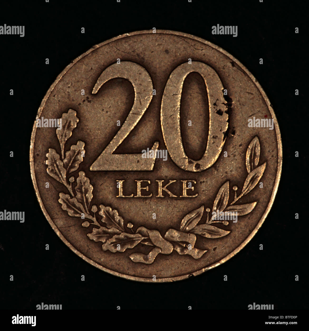 Coin money albania hi-res stock photography and images - Alamy