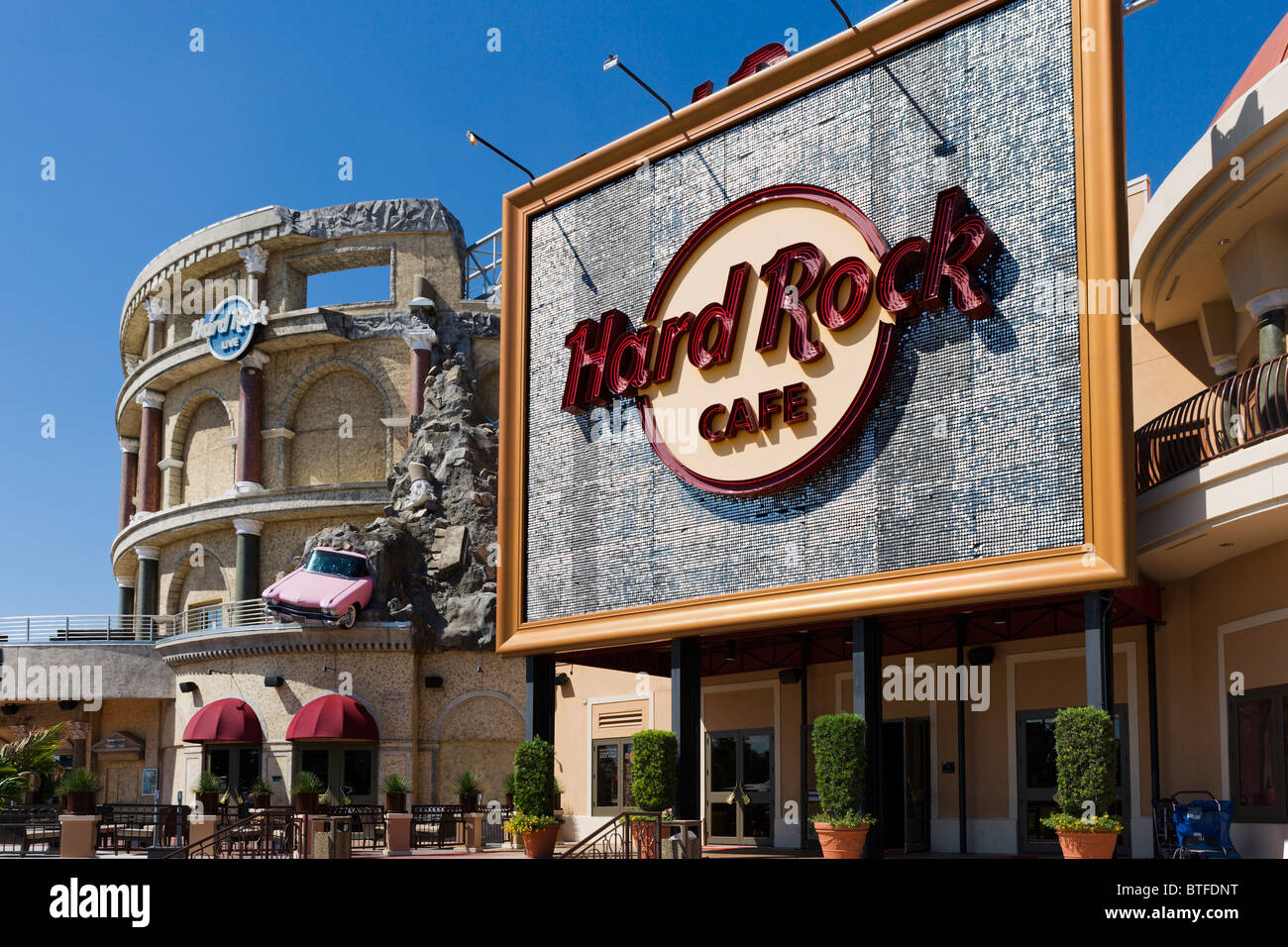 Hard Rock Cafe At Universal City Walk Universal Studios Orlando Stock Photo Alamy