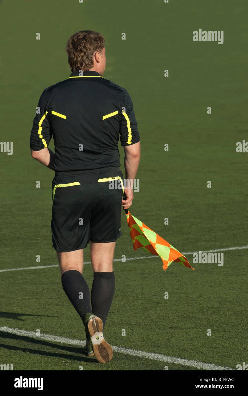 Football referee Stock Photo Alamy