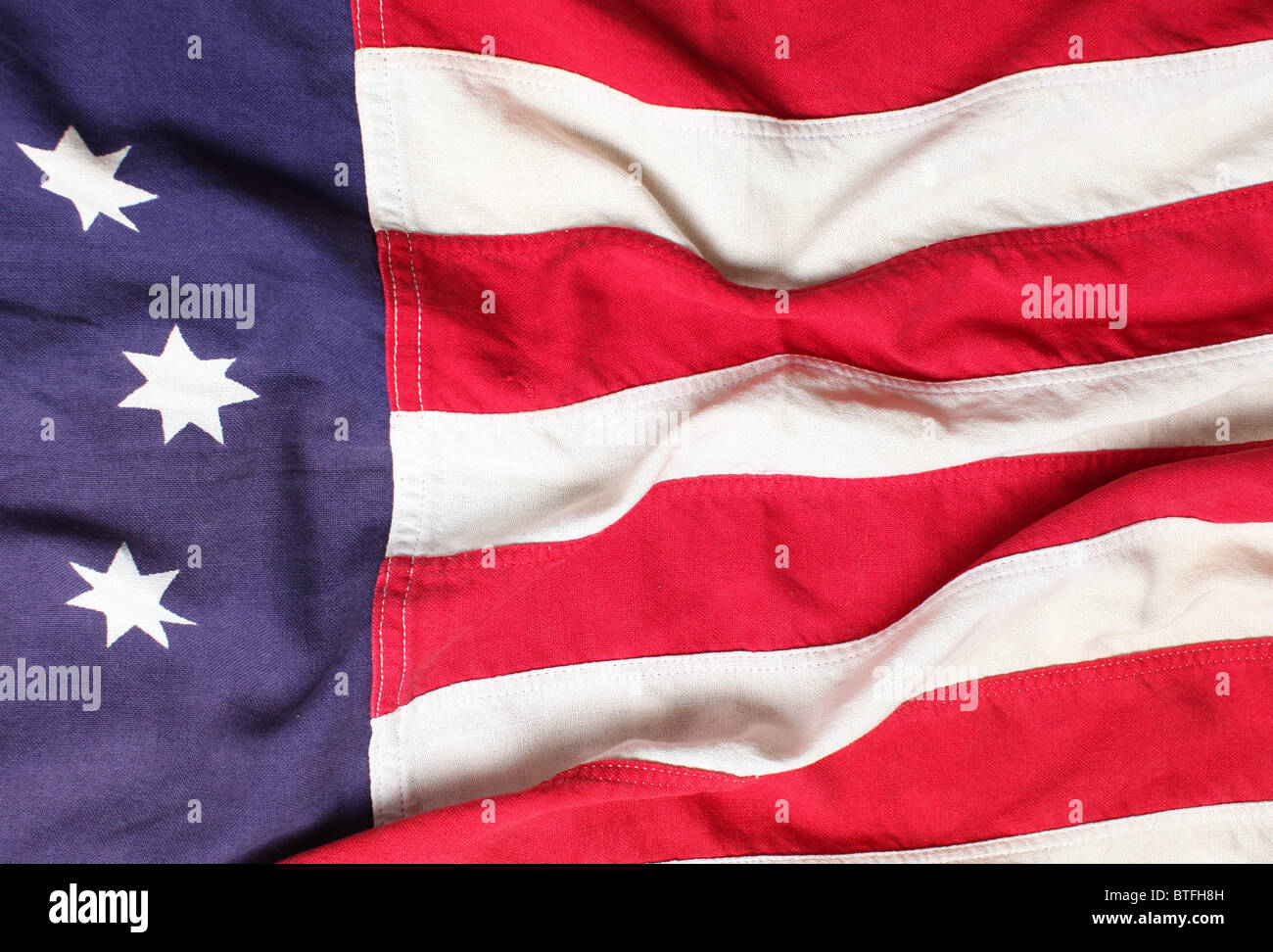 Close up detail of a Bennington Flag Stock Photo Alamy