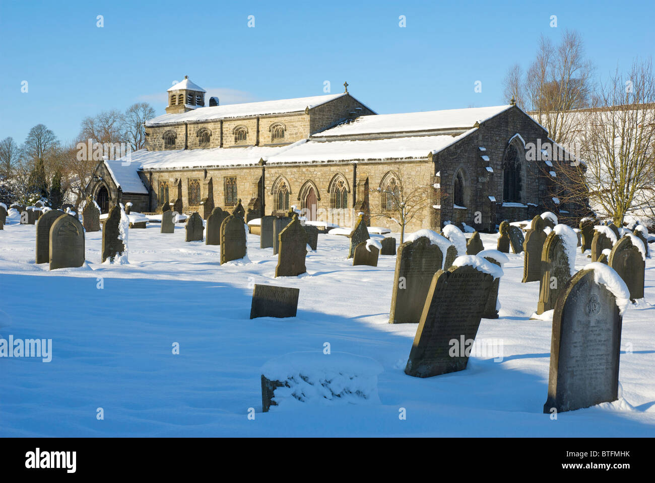 St Michael's Church in Linton, Wharfedale, Yorkshire Dales National