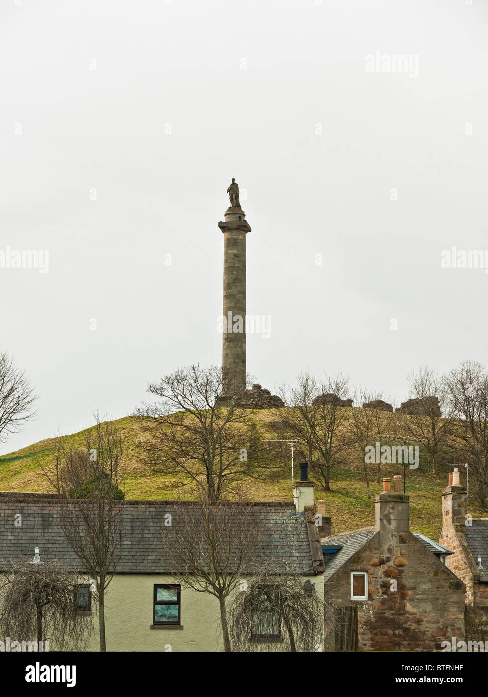 Duke of Gordon Monument, Lady Hill, Elgin, Scotland, UK Stock Photo