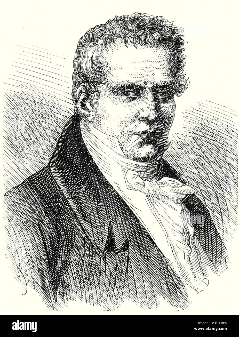 Alexandre de Humboldt 1769 - 1859 Stock Photo