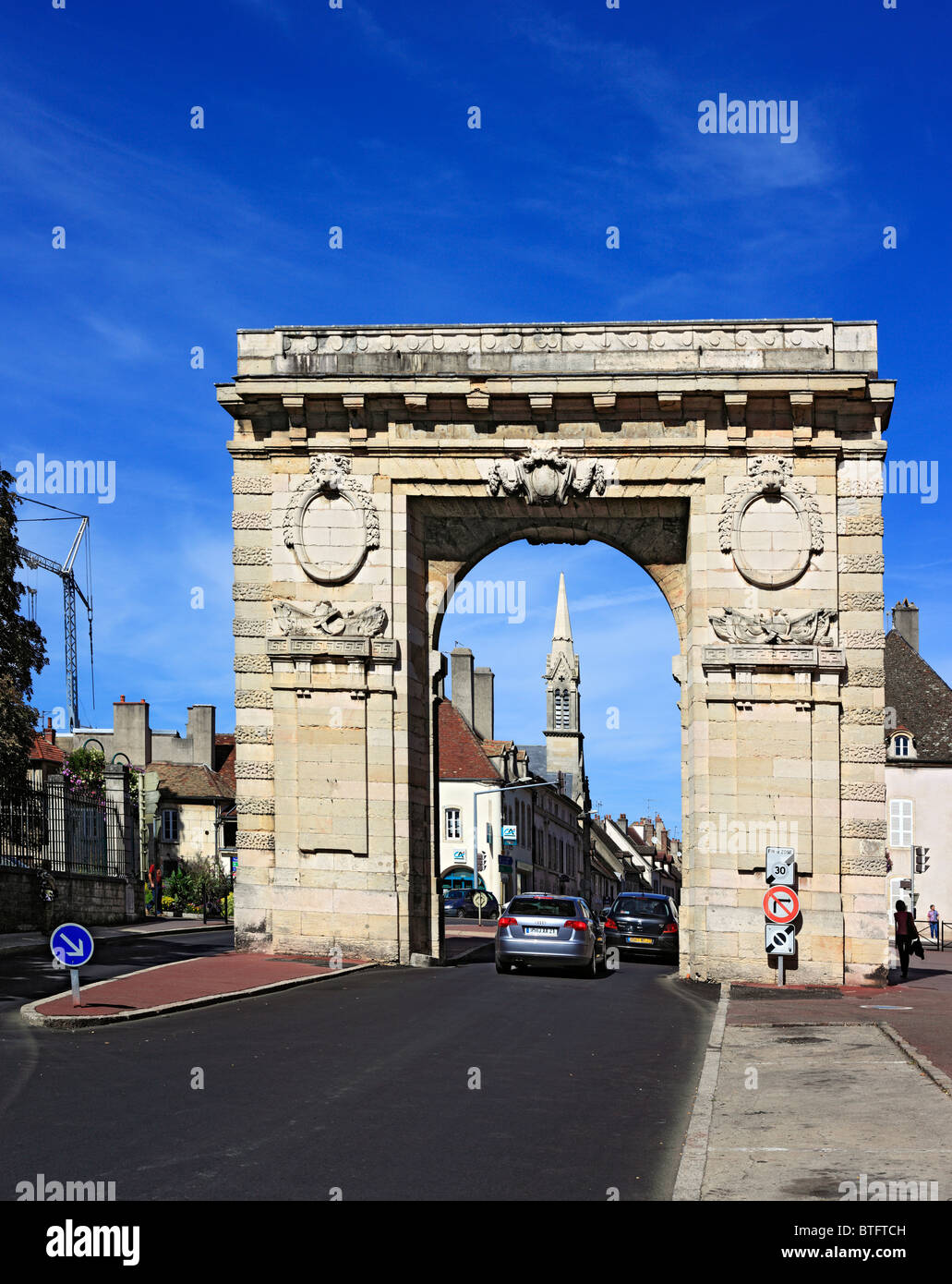 Beaune, Cote d'Or department, Burgundy, France Stock Photo
