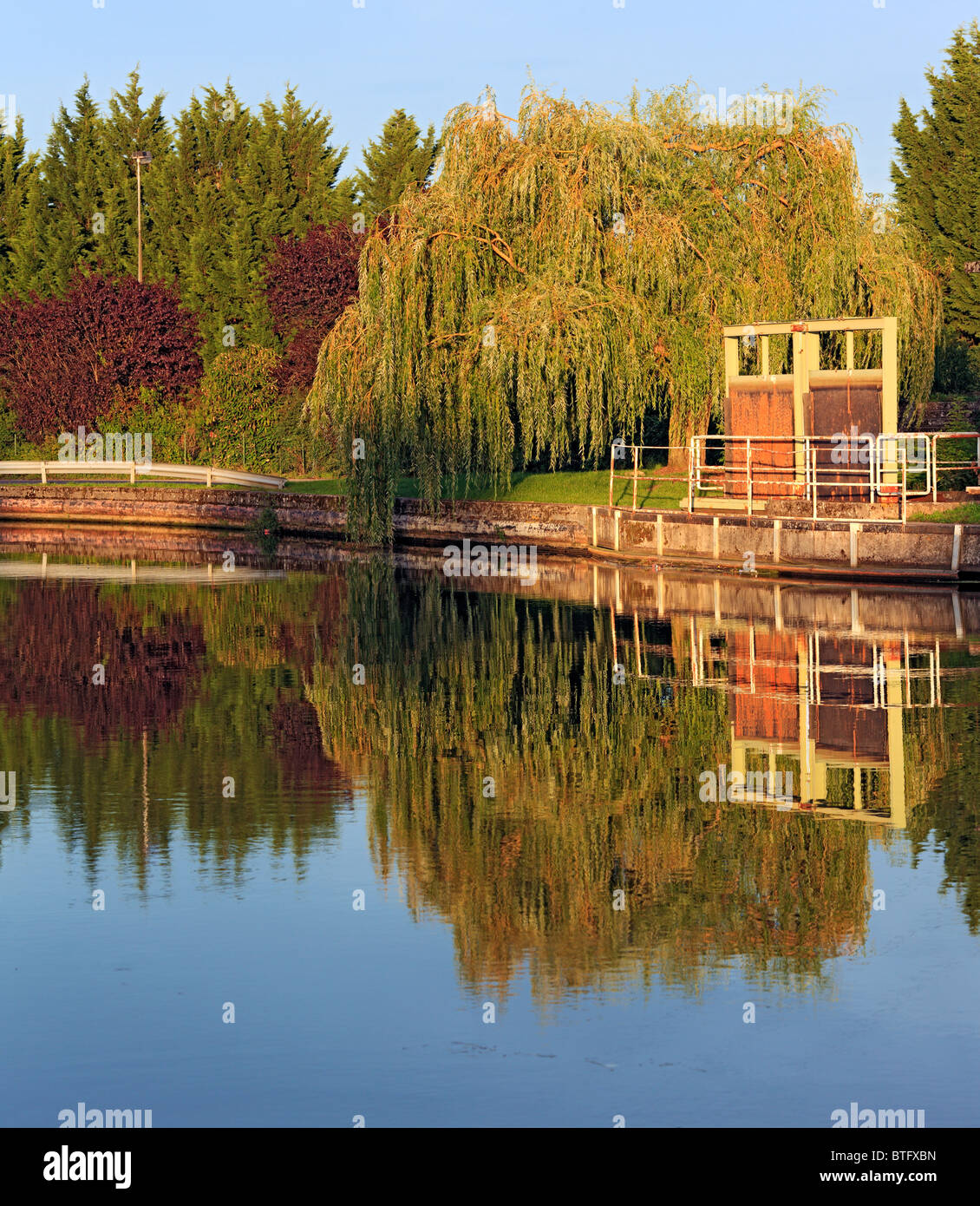 Moselle river, Toul, Meurthe-et-Moselle department, Lorraine, France Stock Photo