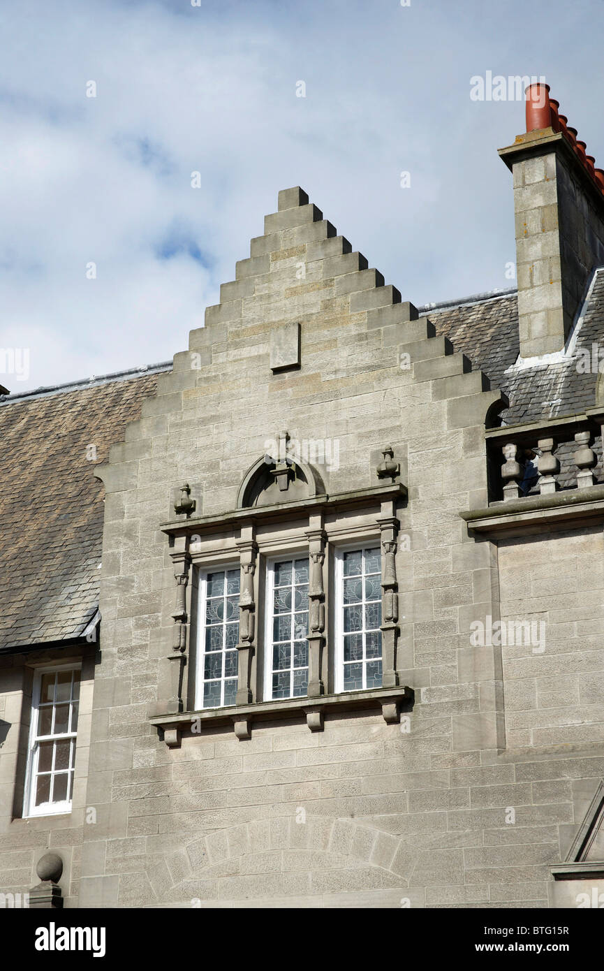 Scottish Baronial style architecture, Hamilton, Scotland Stock Photo