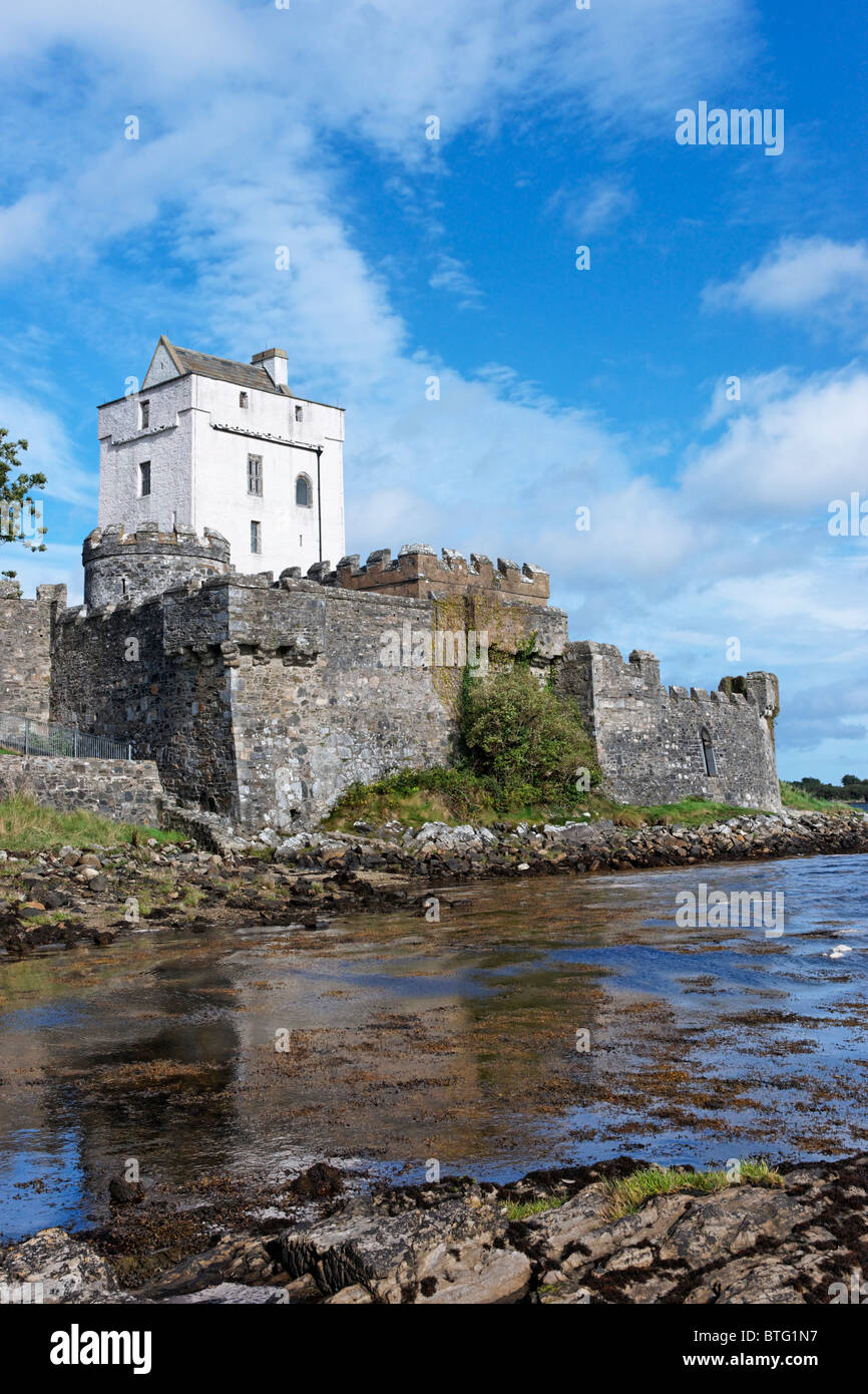 Doe Castle, near Creeslough, County Donegal, Ulster, Eire. Stock Photo