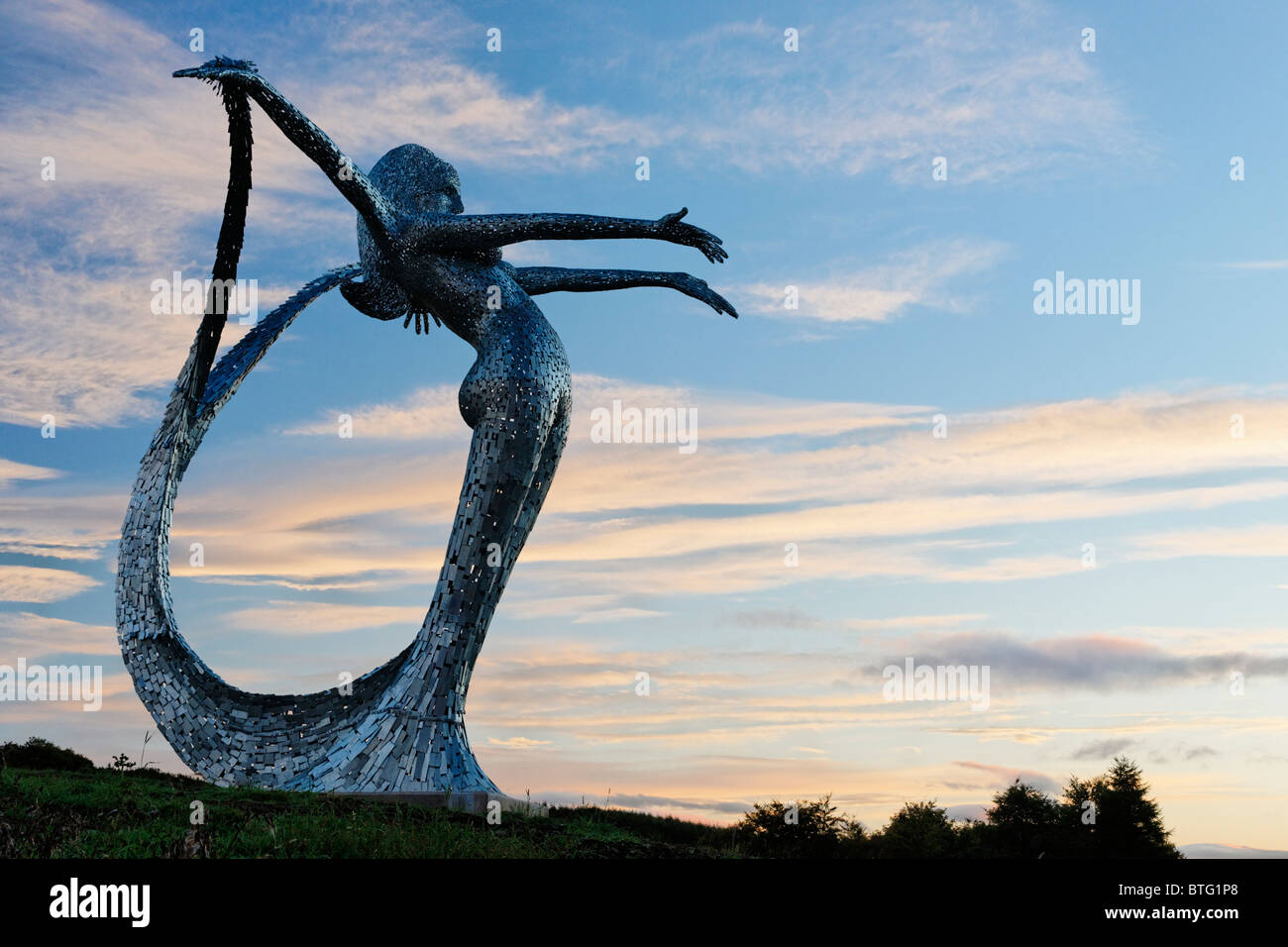 Arria cumbernauld sculpture statue hires stock photography and images