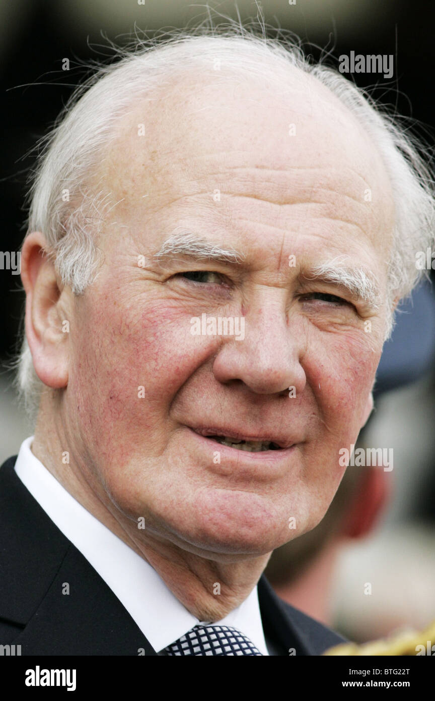Liberal Democrat leader Sir Menzies Campbell attends a parade for