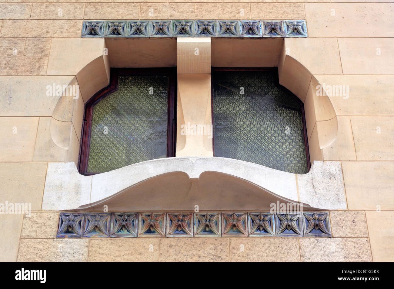 Villa Majorelle (1901), Art Nouveau building, Nancy, Meurthe-et-Moselle department, Lorraine, France Stock Photo