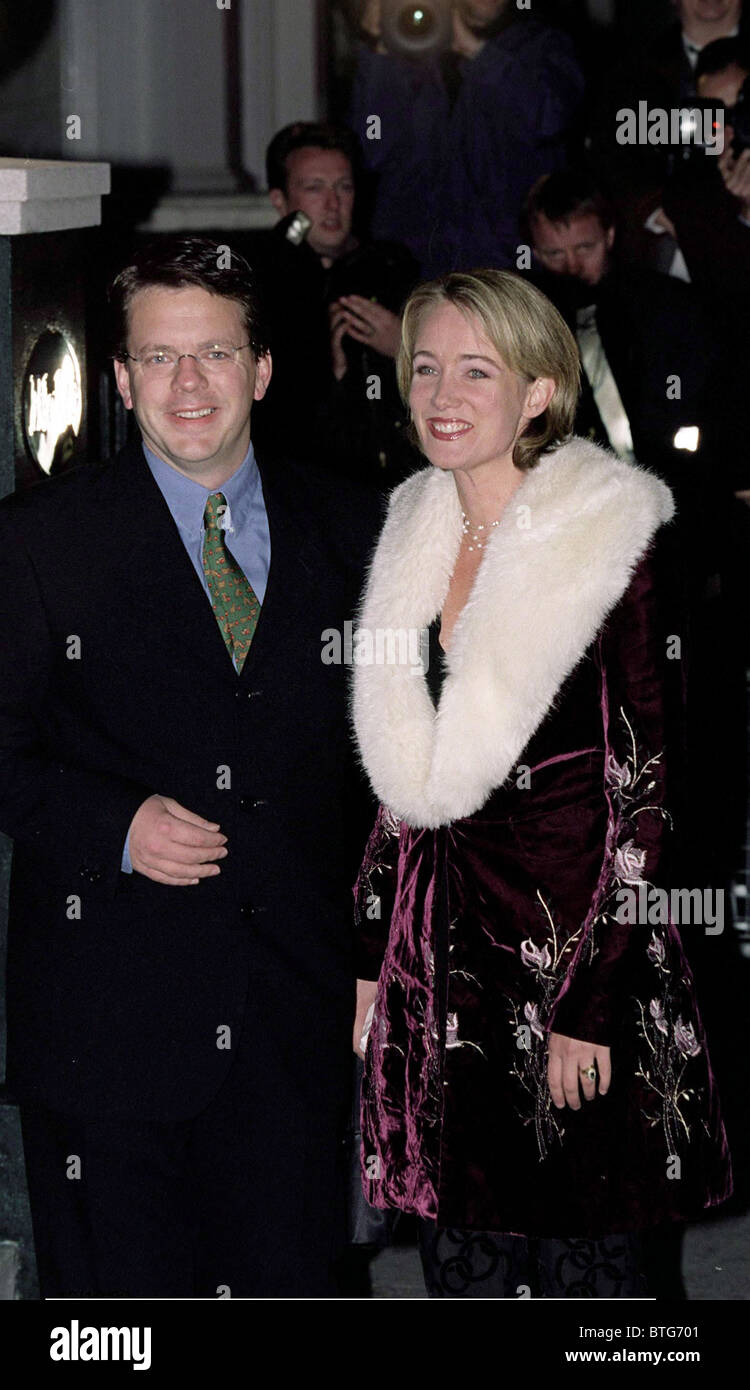 JAMES BAKER AND ANASTASIA COOKE AT BLAKE&rsquo;S HOTEL IN LONDON Stock Photo