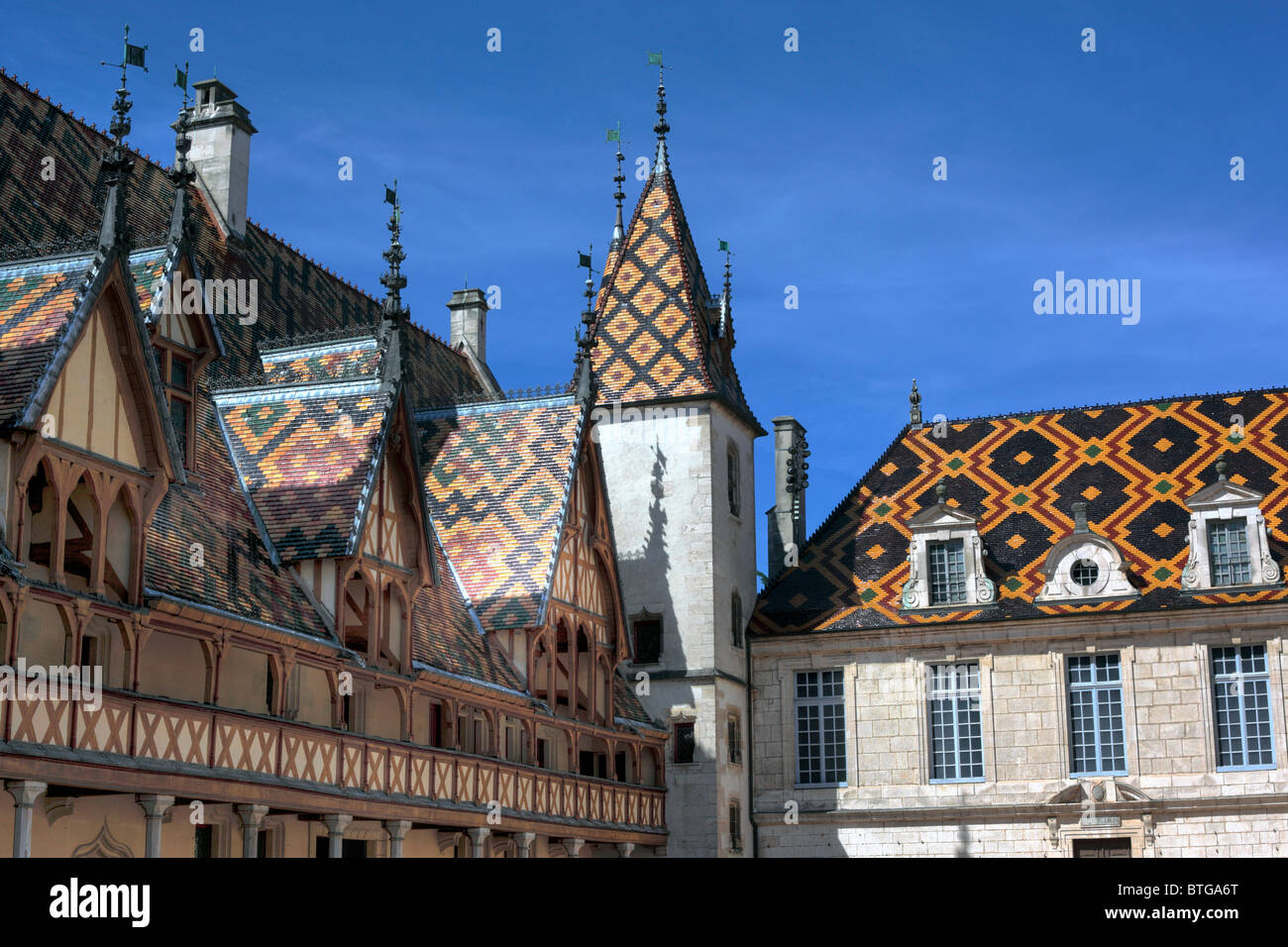 Hospices De Beaune (Hôtel-Dieu De Beaune), Beaune, Cote D'Or Department ...