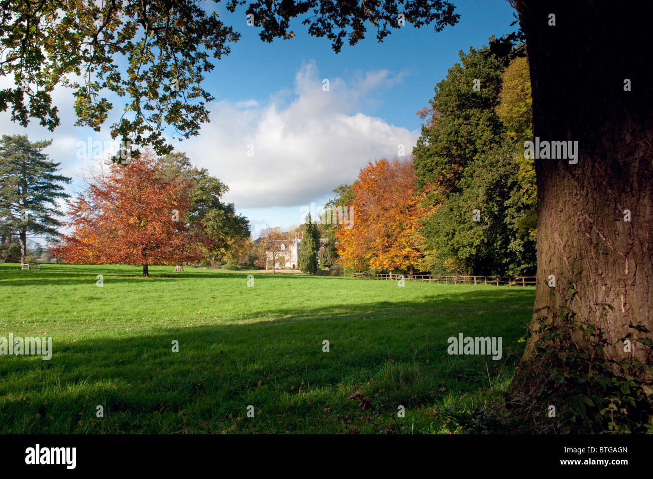 thorpland-hall-seen-in-autumn-sunlight-stock-photo-alamy