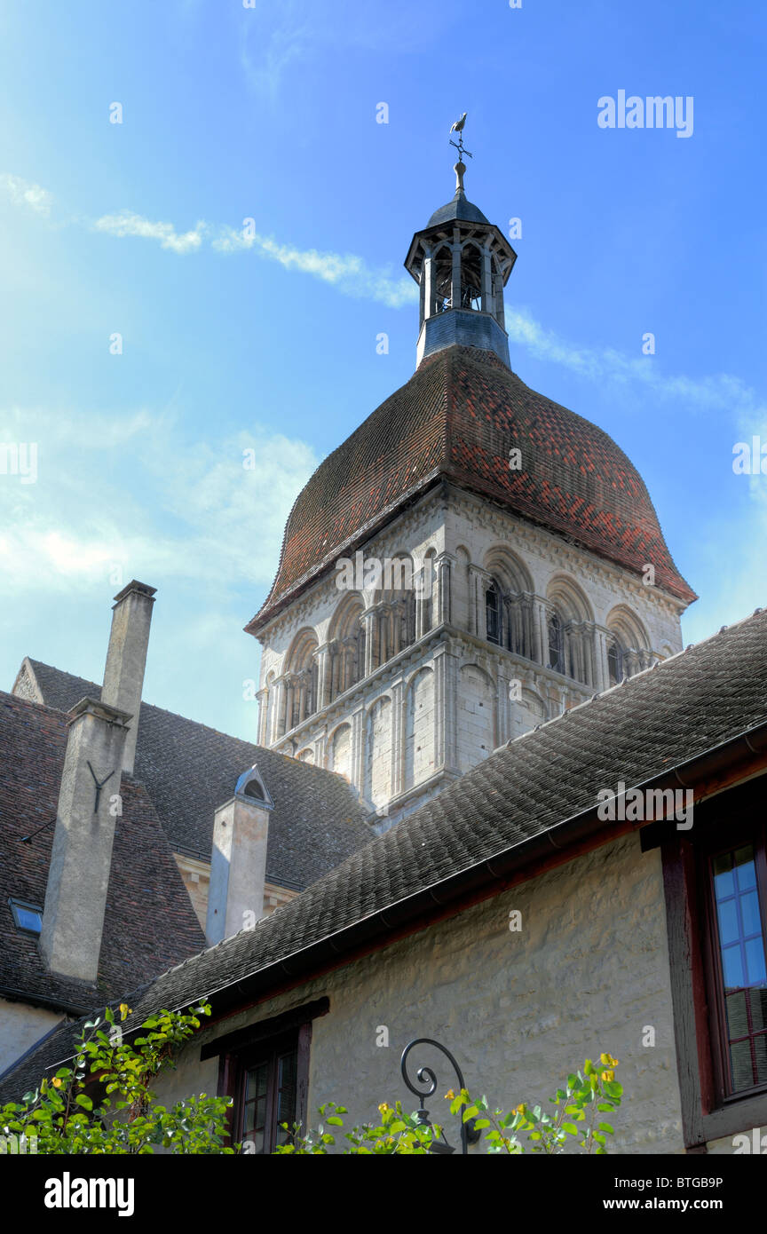 Notre Dame cathedral, Beaune, Cote d'Or department, Burgundy, France Stock Photo