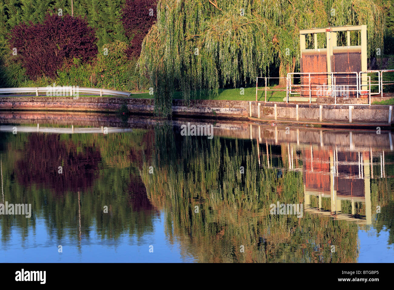 Moselle river, Toul, Meurthe-et-Moselle department, Lorraine, France Stock Photo