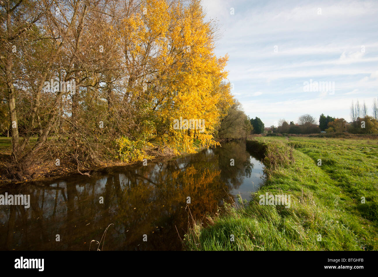 River stour at Fordwich village Canterbury Kent England UK Stock Photo Alamy