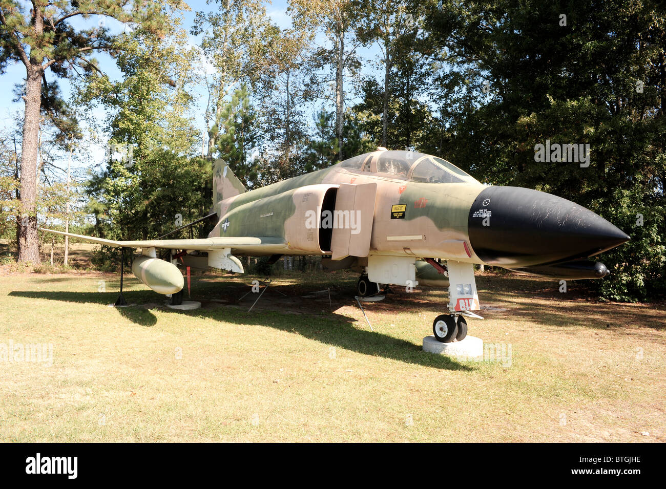 McDonnell F-4C Phantom displayed at 8th Air Force Museum, Pooler, Georgia, USA Stock Photo