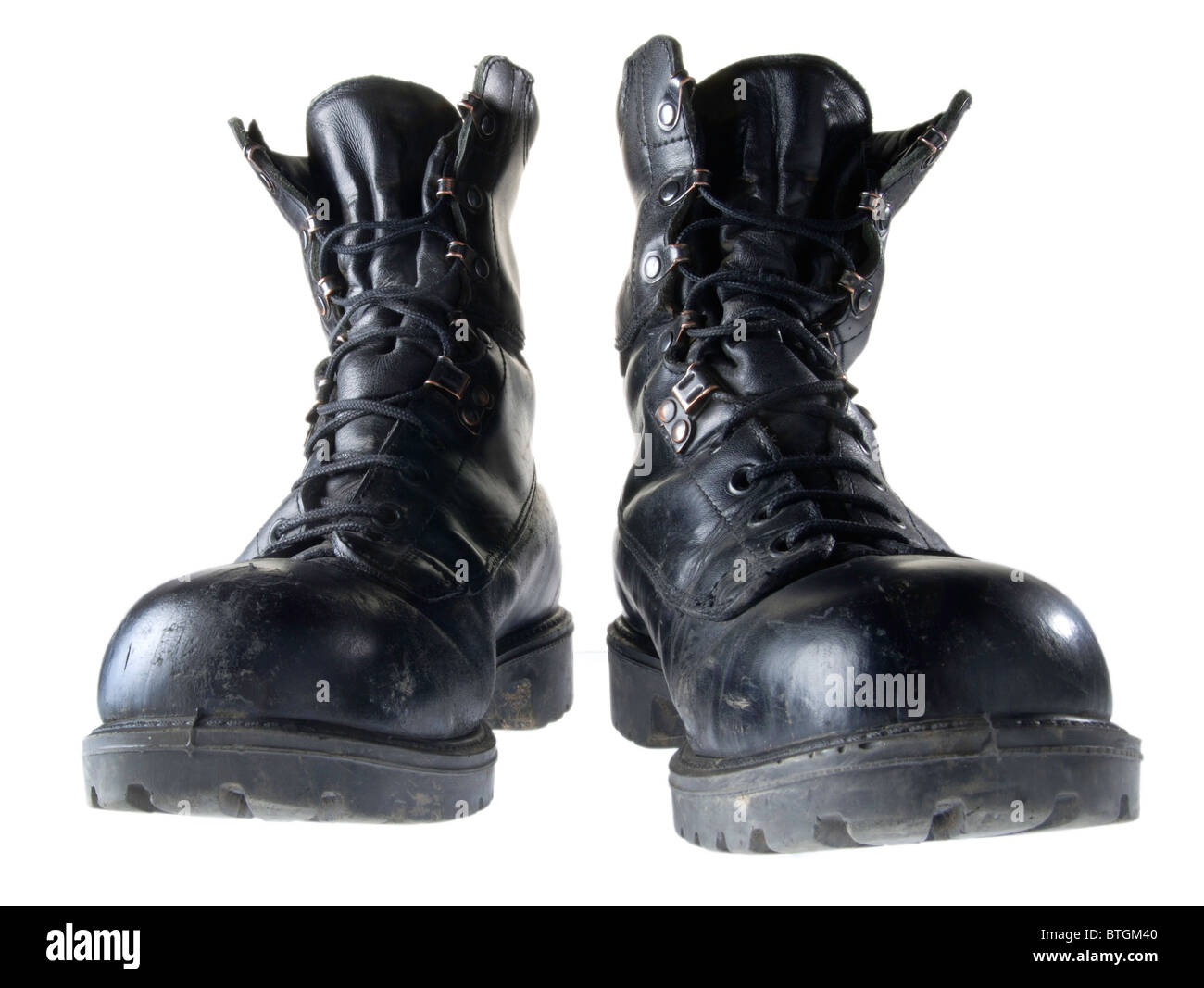 British army boots hi-res stock photography and images - Alamy