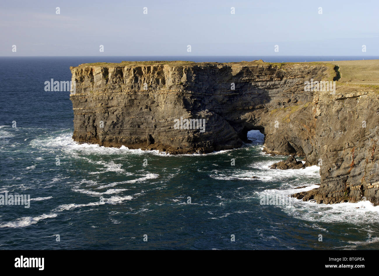 West Coast Of Ireland, Kilkee, County Clare, Ireland Stock Photo