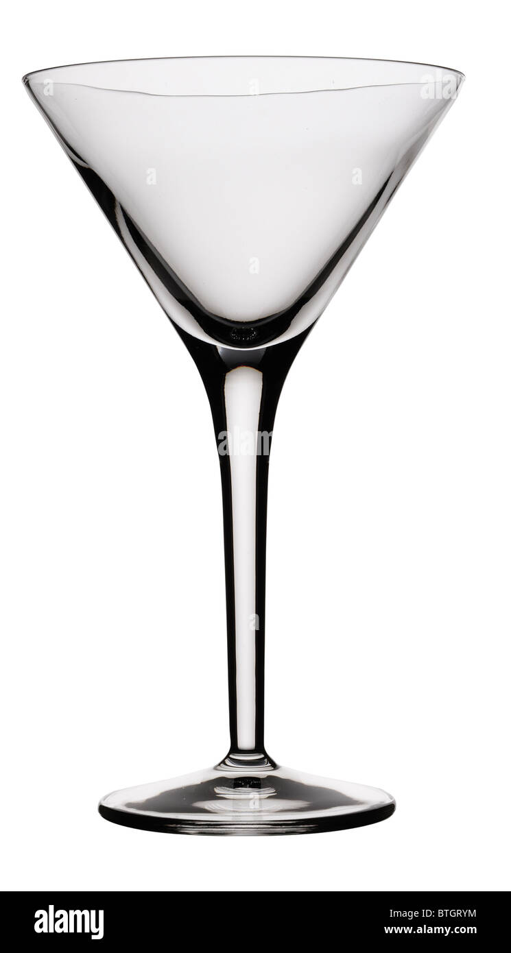 Martini glass Stock Photo