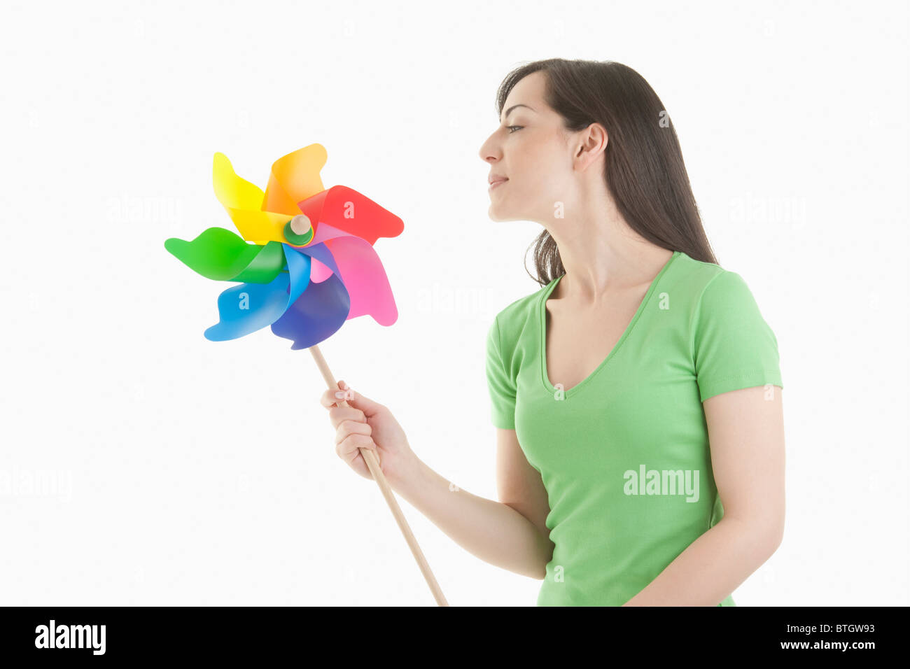 Pinwheel Human Pinwheel and conceptual Cut Out Stock Images & Pictures - Alamy