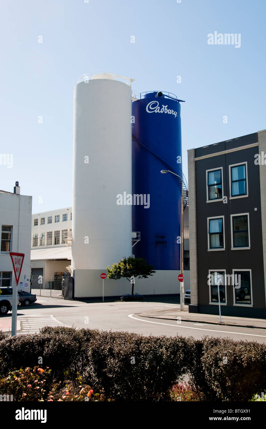 Dunedin,Cadbury Chocolate,Factory,South Island,New Zealand Stock Photo Alamy