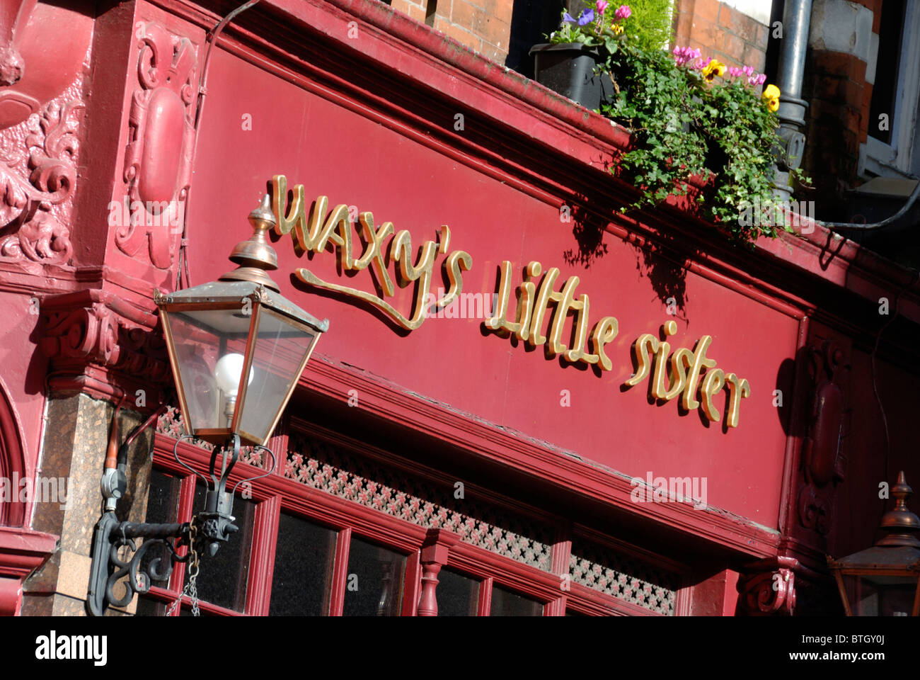 Waxy’s Little Sister pub, Wardour Street, Soho, London, England Stock