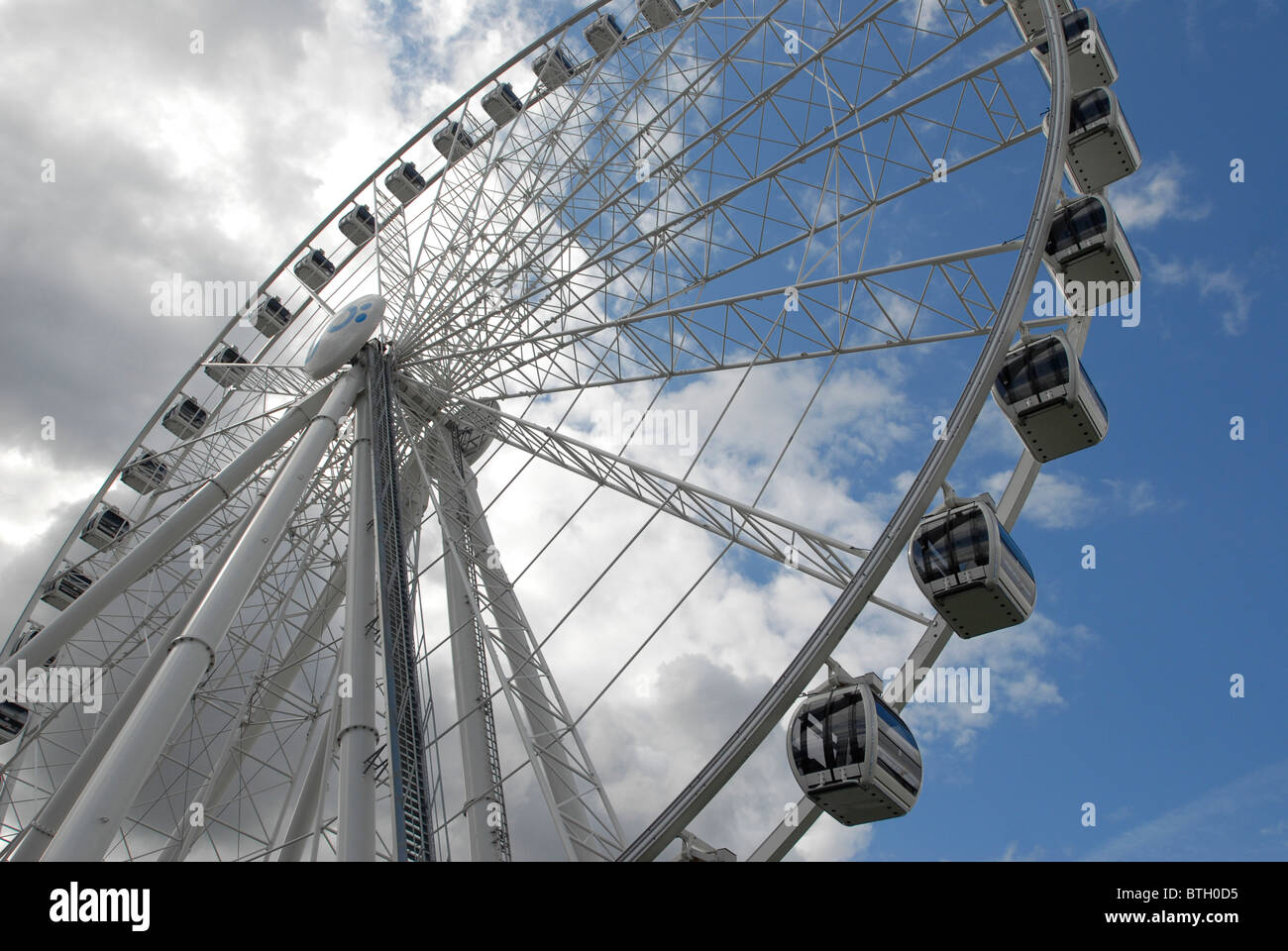 Ferris Wheel in Gothenburg Sweden Stock Photo