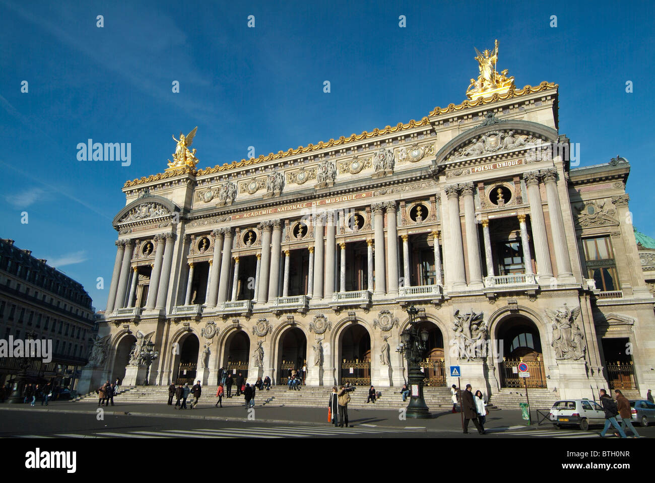 Opéra de Paris, capital of France Stock Photo