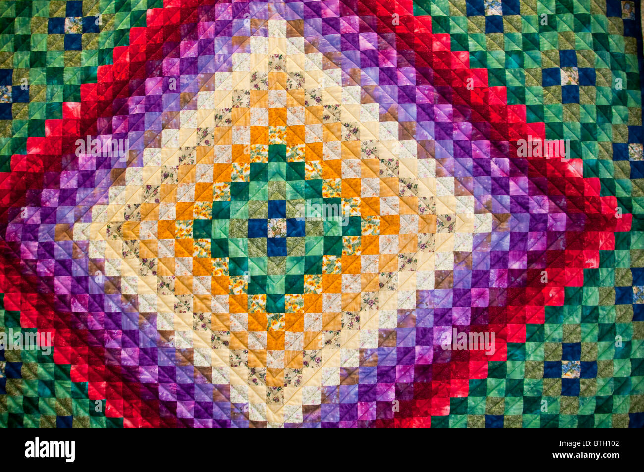 Dunedin ,Quilt,Quilting,Quilts,South Island,New Zealand Stock Photo Alamy