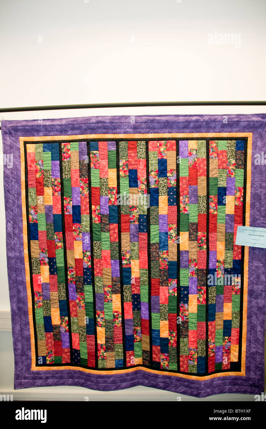 Dunedin ,Quilt,Quilting,Quilts,South Island,New Zealand Stock Photo Alamy