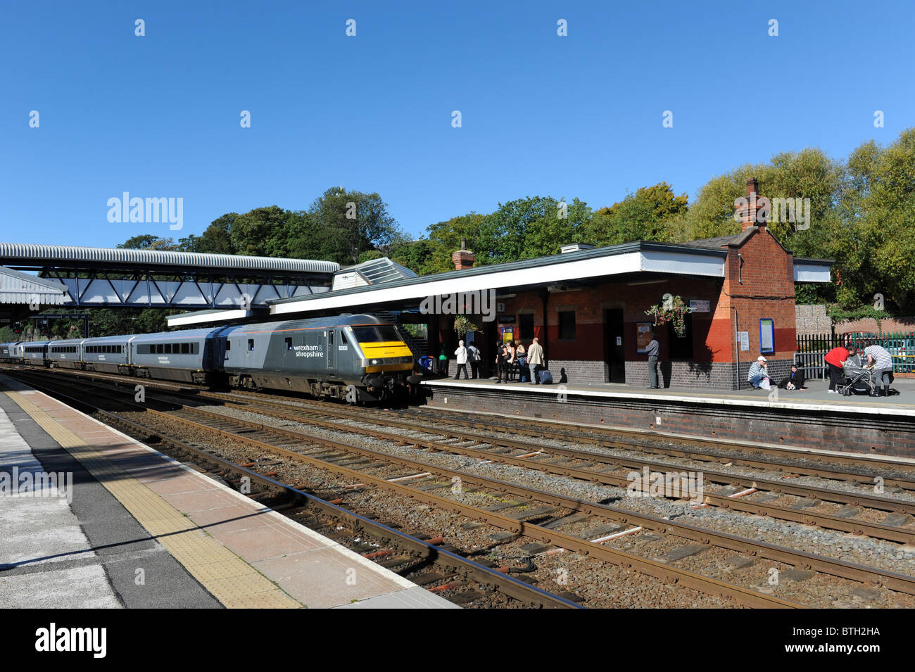 The Wrexham and Shropshire train service to London in Wellington railway station Stock Photo Alamy The Wrexham and Shropshire train service to London in Wellington railway station Stock Photo Alamy