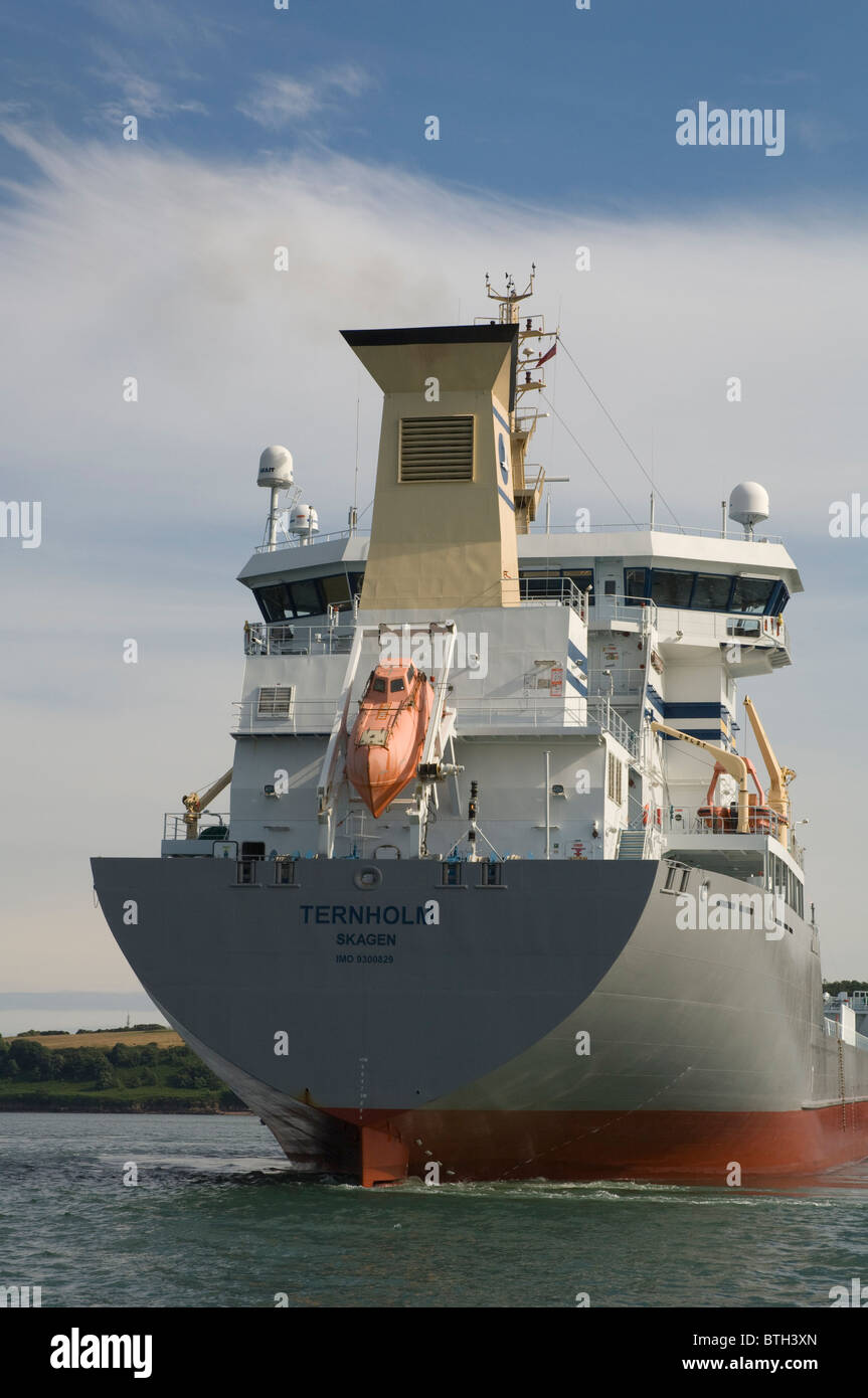 Ternholm, Skagan, oil tanker, Milford Haven, Pembrokeshire, Wales, UK, Europe Stock Photo