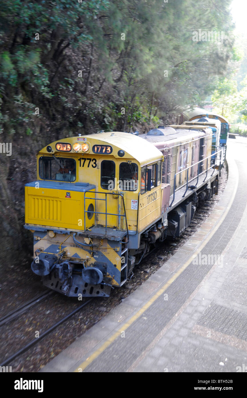 The of the Kuranda scenic railway in the Tablelands near