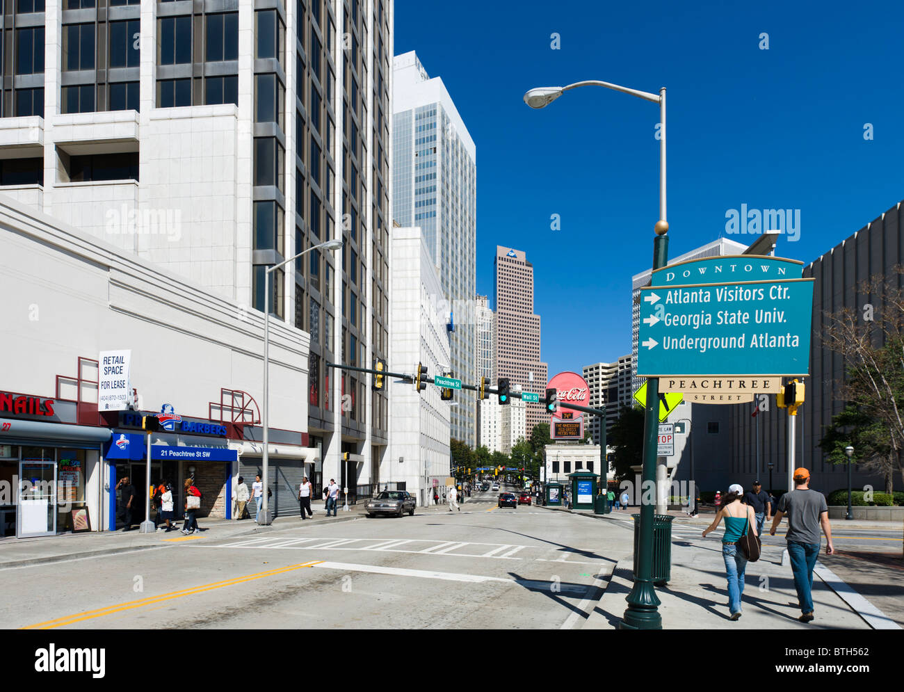 Downtown atlanta in georgia usa 3393 peachtree rd hi-res stock photography  and images - Alamy