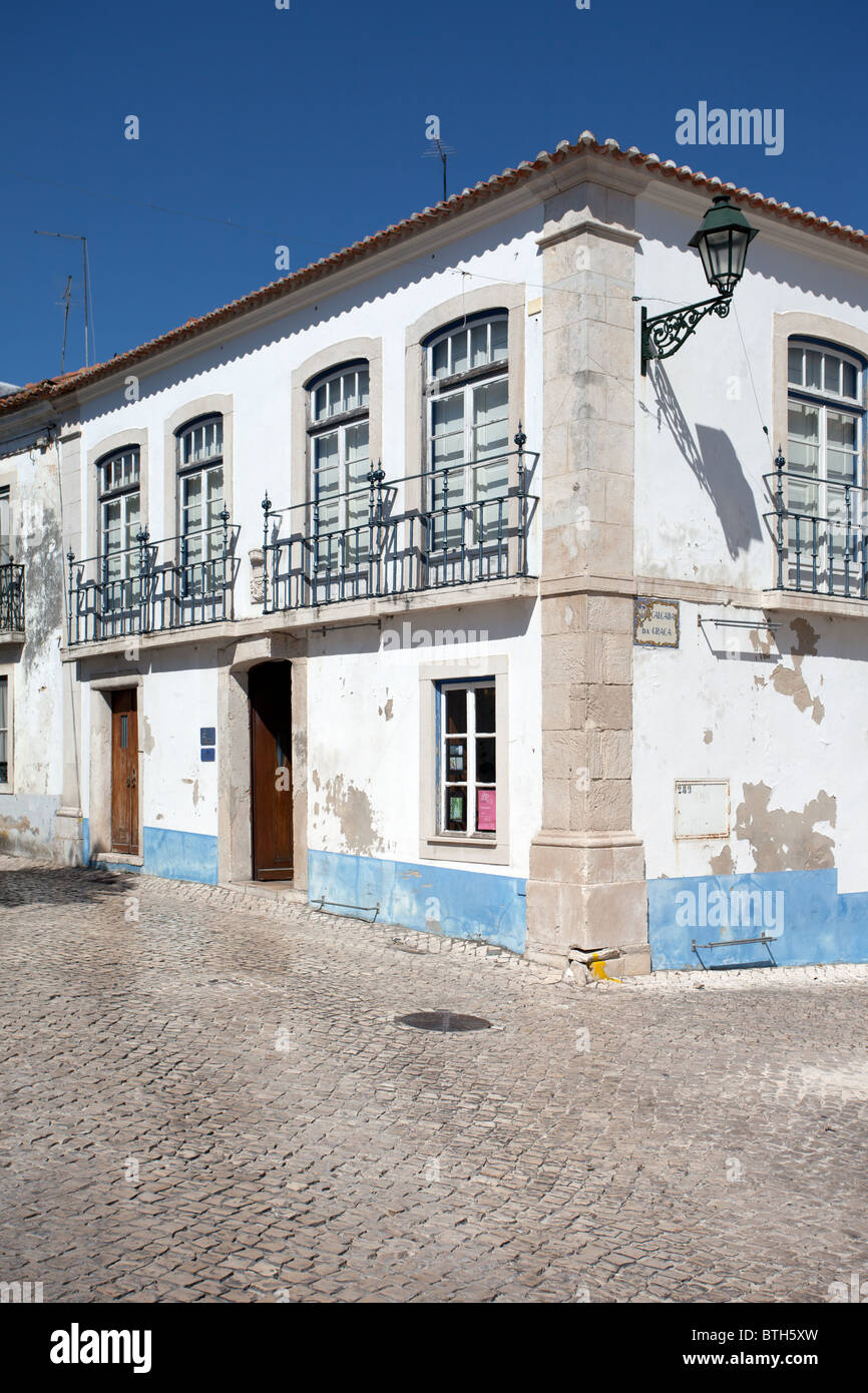 Casa do Brasil - or Casa Pedro Álvares Cabral in Santarém, Portugal. Stock Photo
