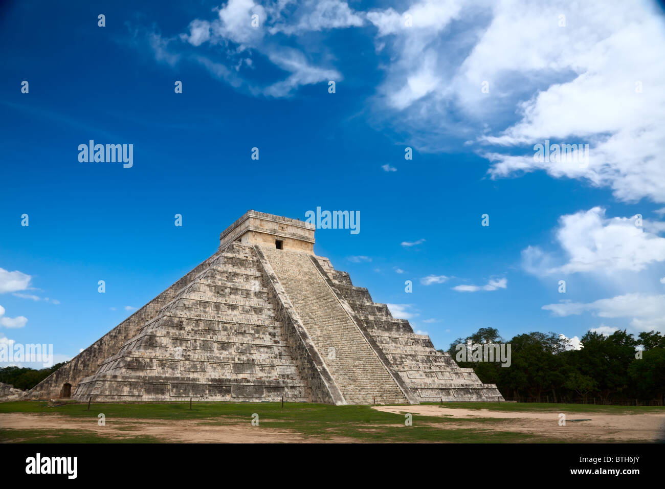 Chichen Itza, Mexico, one of the New Seven Wonders of the World Stock ...