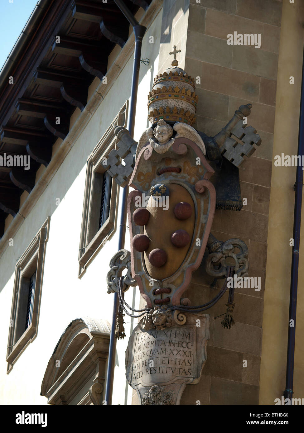 Coat of arms of Medici Stock Photo Alamy