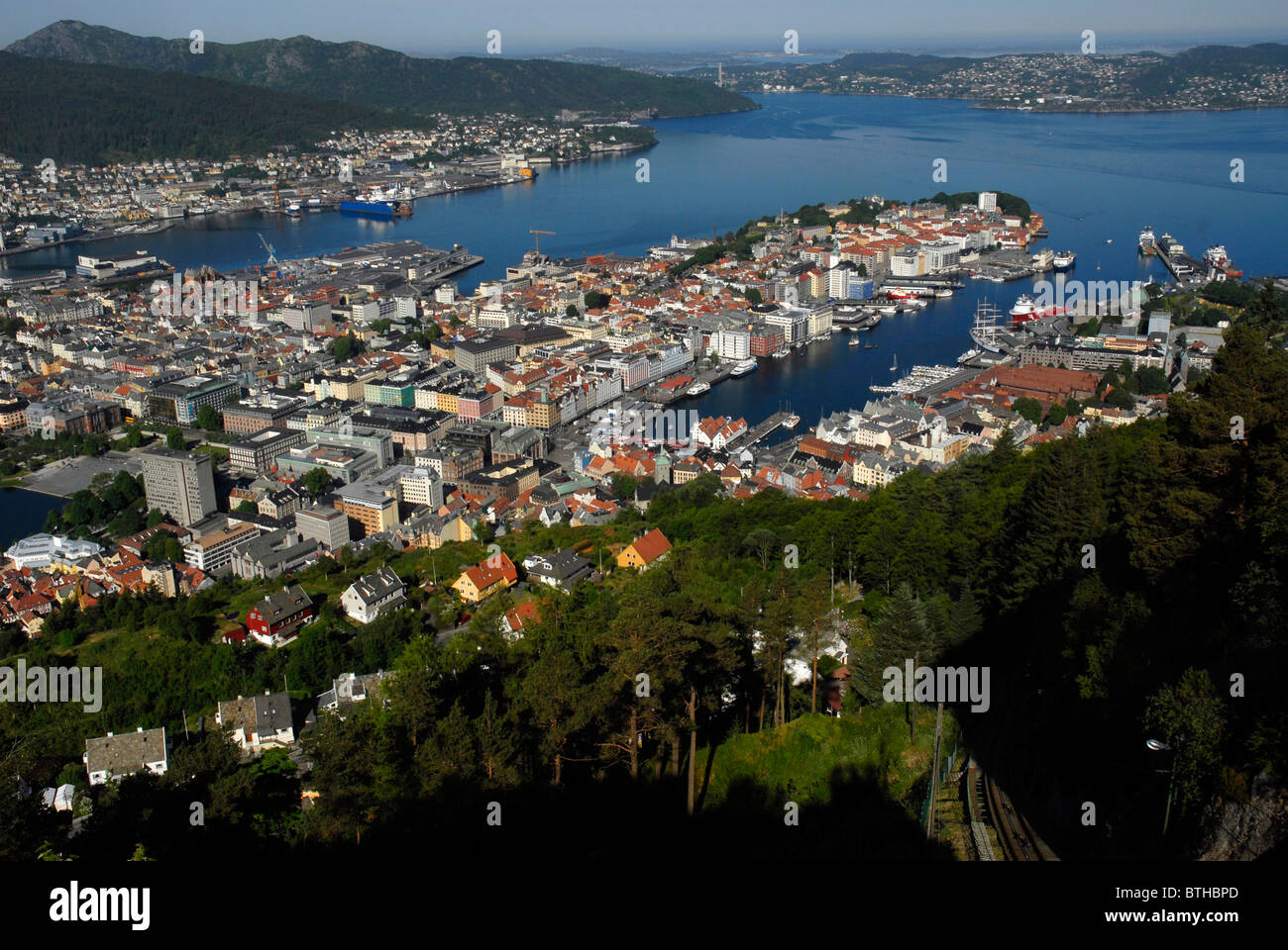 Bergen panoramic hi-res stock photography and images - Alamy