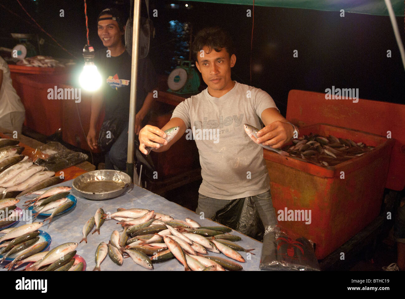Filipino street market Kota Kinabalu Borneo Stock Photo Alamy