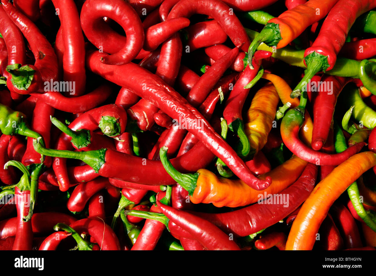 Red pepperoni hi-res stock photography and images - Alamy