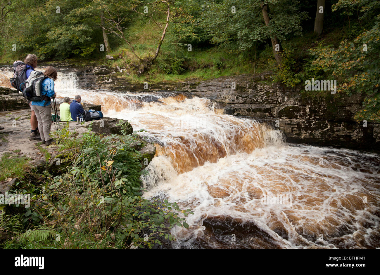 Stainforth Force, near Settle, North Yorkshire Stock Photo