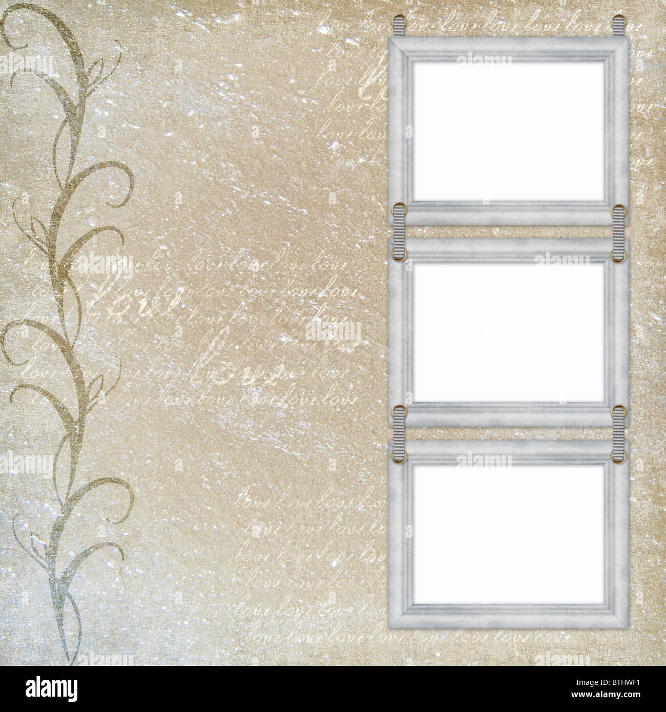 Background with frames Stock Photo - Alamy