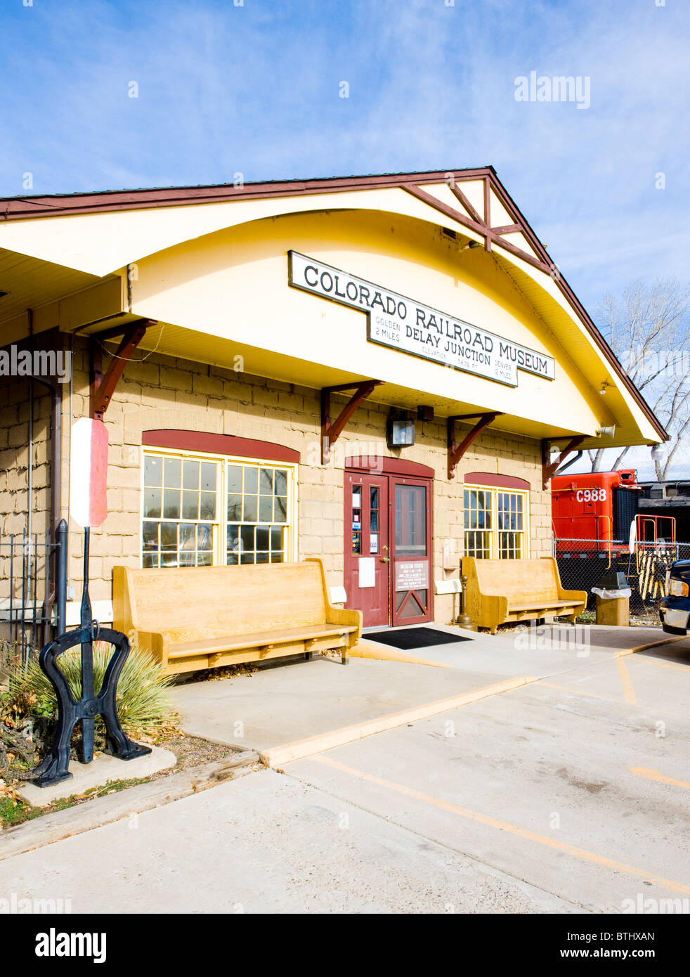 Colorado Railroad Museum, USA Stock Photo