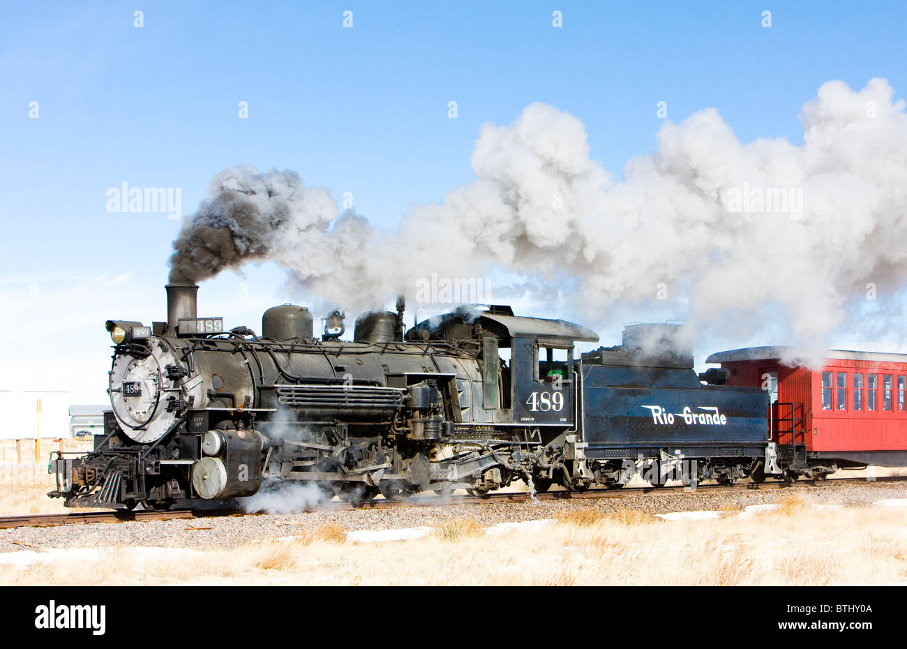 Cumbres and Toltec Narrow Gauge Railroad, Colorado, USA Stock Photo - Alamy