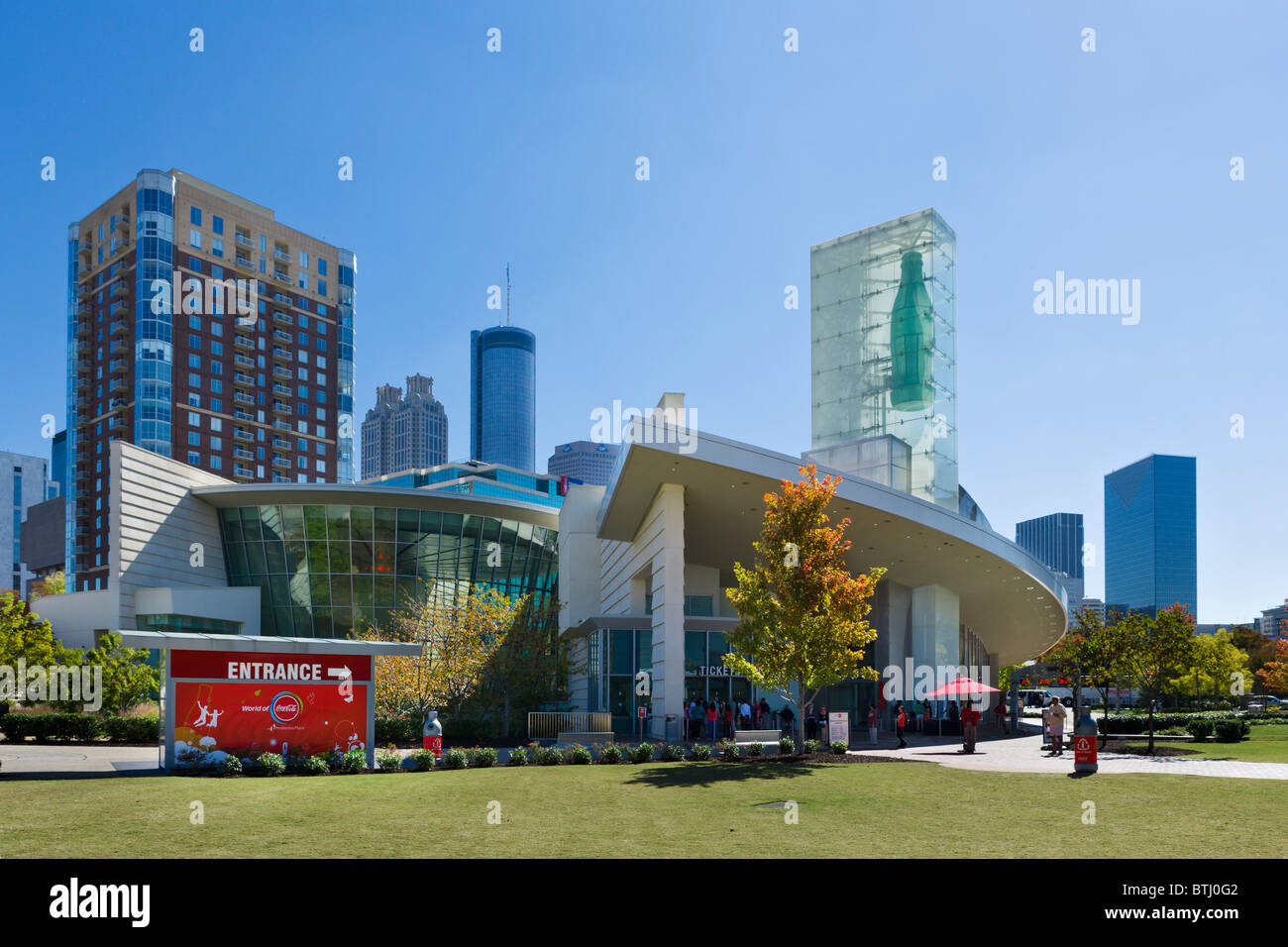 The World of Coca Cola, Pemberton Place, Atlanta, USA Stock