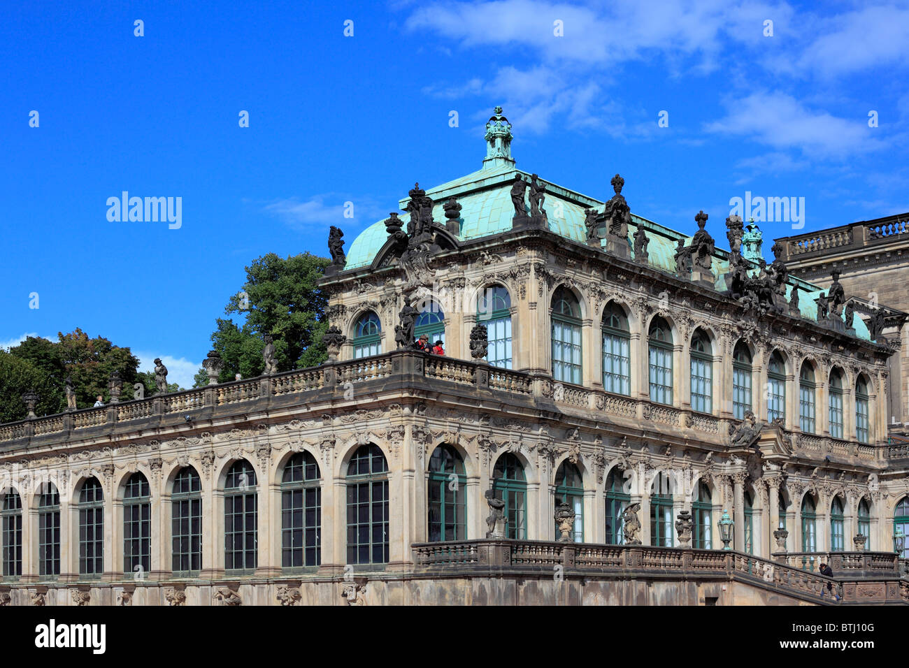 The Zwinger, Dresden, Saxony, Germany Stock Photo
